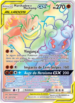Marshadow e Machamp GX – Carta Pokémon TCG