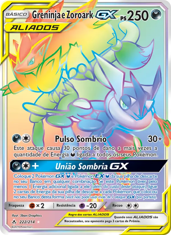 Greninja e Zoroark GX – Pokémon TCG