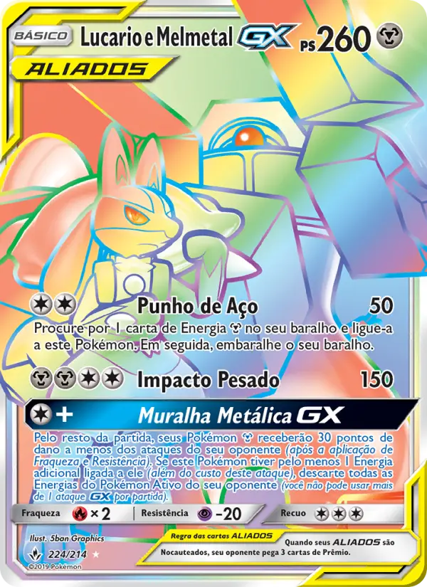 Lucario e Melmetal GX – Pokémon TCG