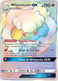 Whimsicott GX – Carta Pokémon TCG