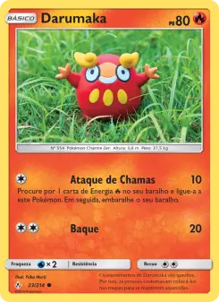 Darumaka – Carta Pokémon TCG