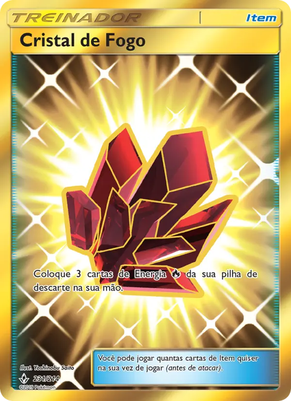 Cristal de Fogo – Pokémon TCG