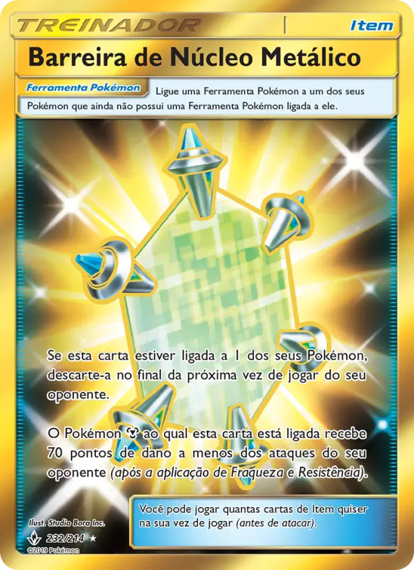 Barreira de Núcleo Metálico – Pokémon TCG
