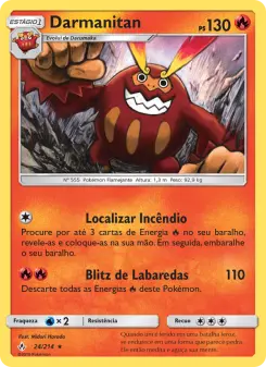 Darmanitan – Carta Pokémon TCG