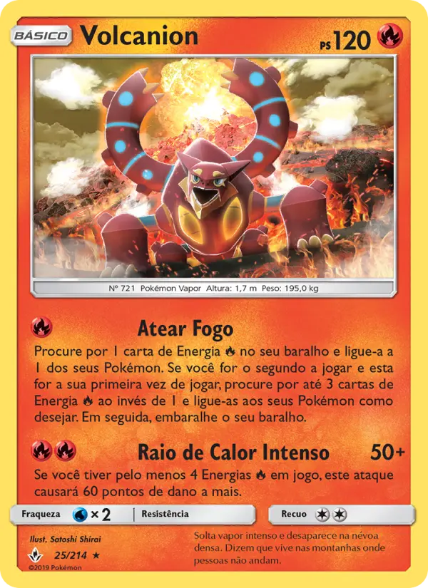Volcanion – Pokémon TCG