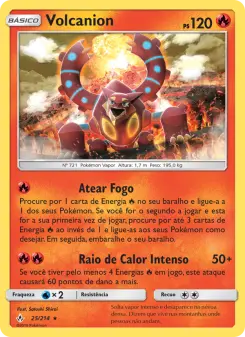 Volcanion – Carta Pokémon TCG