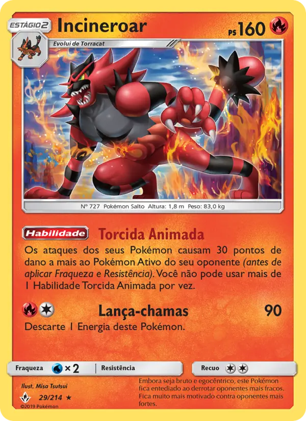 Incineroar – Pokémon TCG