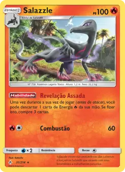 Salazzle – Carta Pokémon TCG
