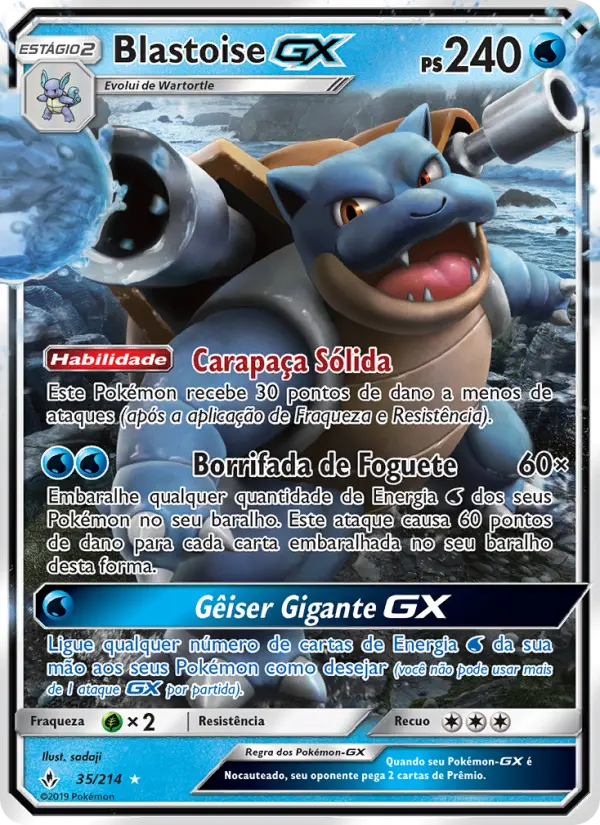 Blastoise GX – Pokémon TCG