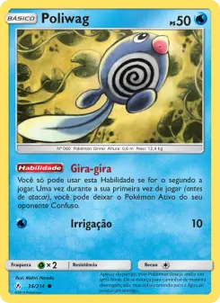 Poliwag – Carta Pokémon TCG