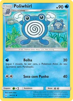 Poliwhirl – Carta Pokémon TCG