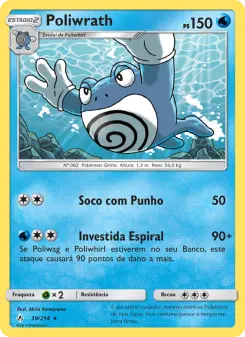 Poliwrath – Carta Pokémon TCG