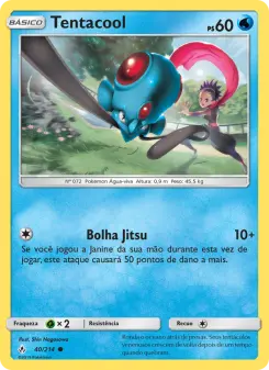Tentacool – Carta Pokémon TCG