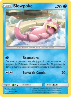 Slowpoke – Carta Pokémon TCG