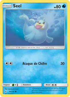 Seel – Carta Pokémon TCG
