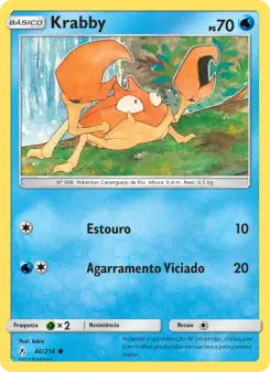 Krabby – Carta Pokémon TCG