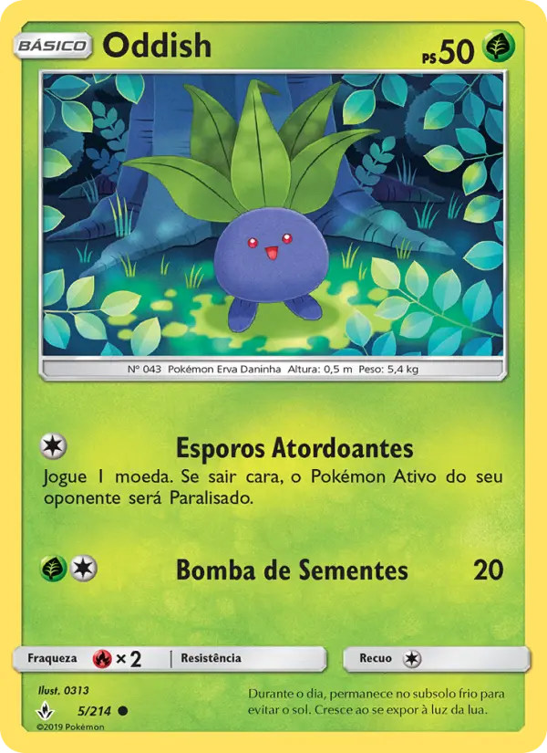 Oddish – Pokémon TCG