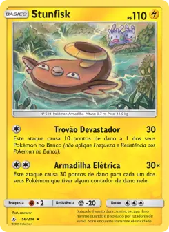 Stunfisk – Carta Pokémon TCG