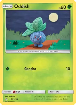 Oddish – Carta Pokémon TCG