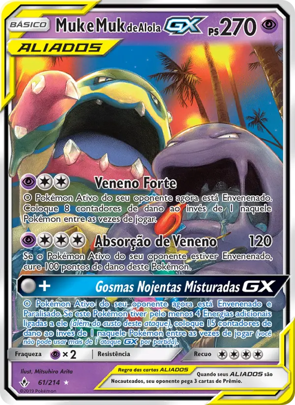 Muk e Muk de Alola GX – Pokémon TCG