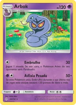 Arbok – Carta Pokémon TCG