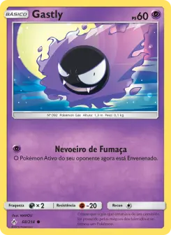 Gastly – Carta Pokémon TCG