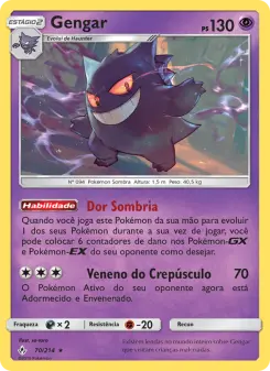 Gengar – Carta Pokémon TCG