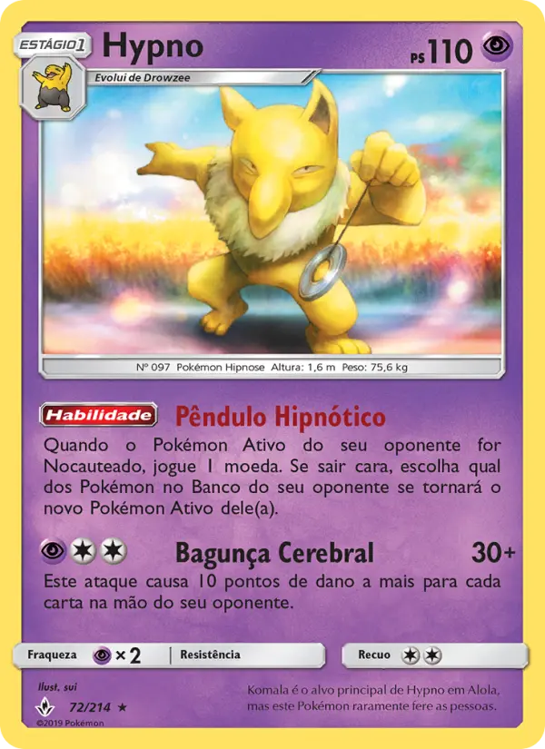 Hypno – Pokémon TCG