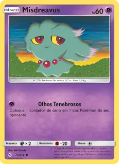 Misdreavus – Carta Pokémon TCG