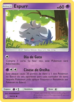 Espurr – Carta Pokémon TCG