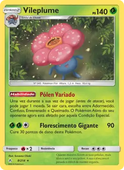 Vileplume – Carta Pokémon TCG