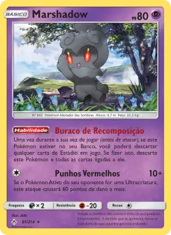 Marshadow – Carta Pokémon TCG