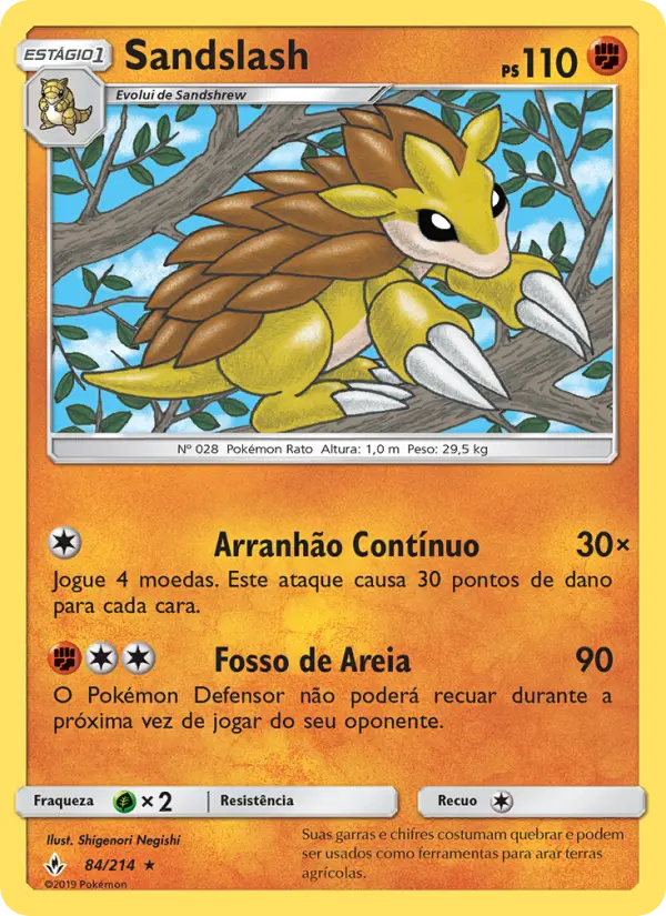 Sandslash – Pokémon TCG