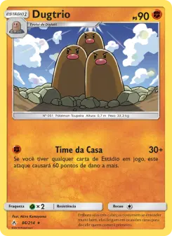 Dugtrio – Carta Pokémon TCG