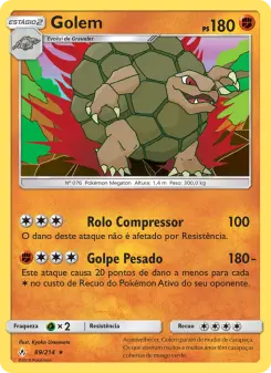 Golem – Carta Pokémon TCG