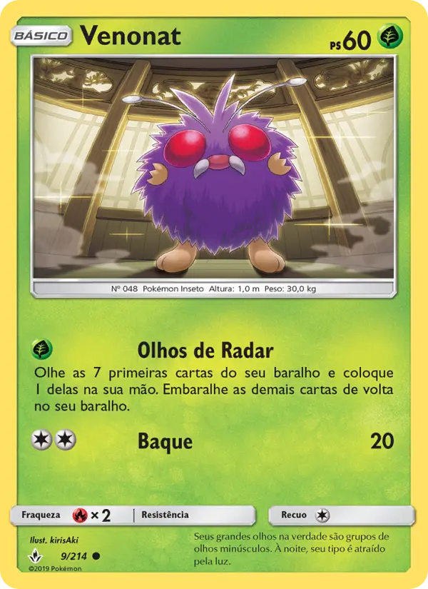 Venonat – Pokémon TCG