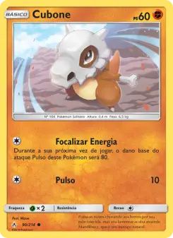 Cubone – Carta Pokémon TCG
