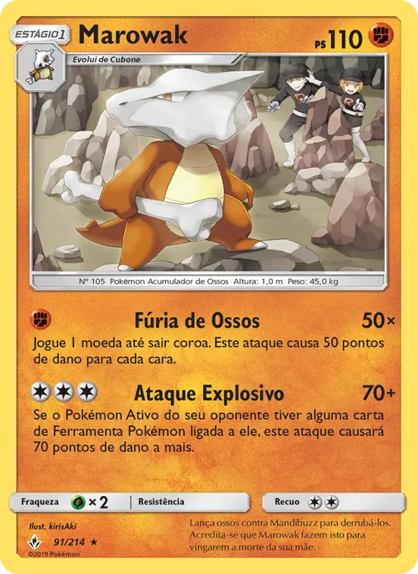 Marowak – Pokémon TCG