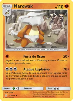 Marowak – Carta Pokémon TCG