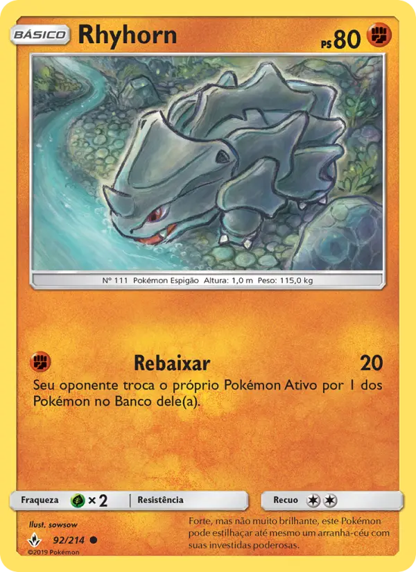Rhyhorn – Pokémon TCG