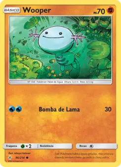 Wooper – Carta Pokémon TCG