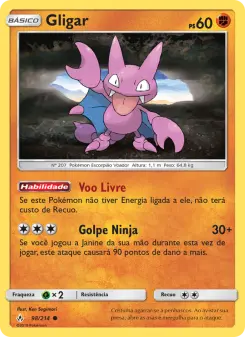 Gligar – Carta Pokémon TCG