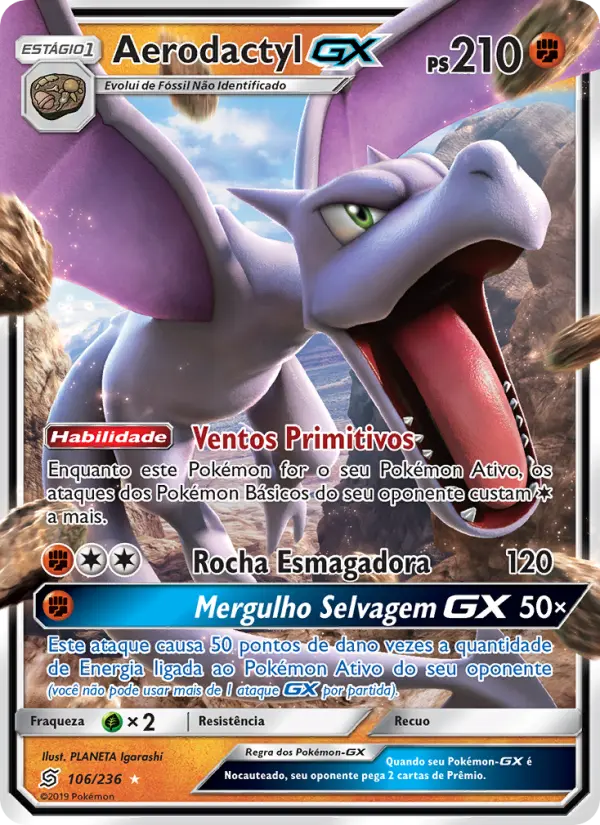 Aerodactyl GX – Pokémon TCG