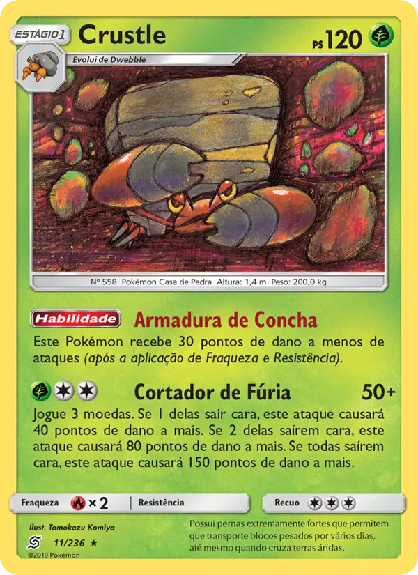 Crustle – Pokémon TCG