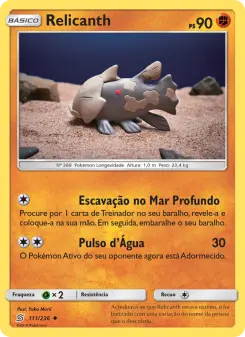 Relicanth – Carta Pokémon TCG