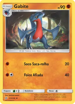 Gabite – Carta Pokémon TCG