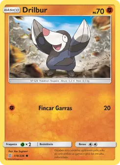 Drilbur – Carta Pokémon TCG