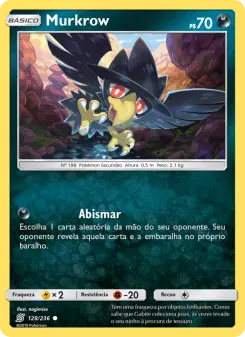 Murkrow – Carta Pokémon TCG