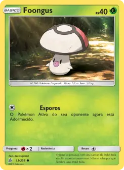 Foongus – Carta Pokémon TCG
