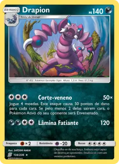 Drapion – Carta Pokémon TCG